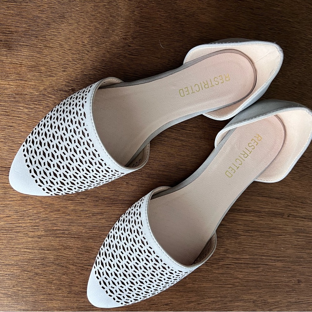 Restricted Women's Tan Flats